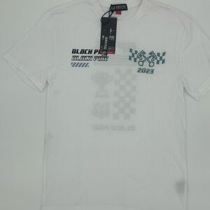 Black Pyramid White Checkered Graphic Tee